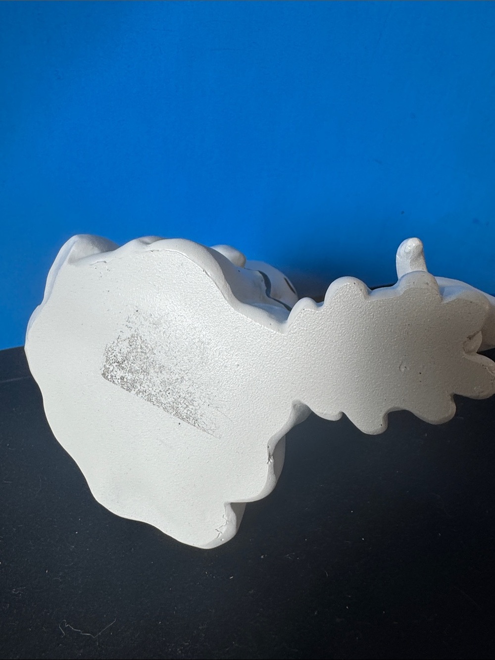 HomeGoods White Ghost Figurine with Puppy on Leash - Picture 6 of 9